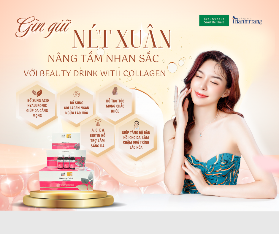 Uống collagen ngay hôm nay giúp hỗ trợ bổ sung chất chống oxy hóa, giúp tăng độ đàn hồi cho da, làm chậm quá trình lão hóa da, làm sáng da. 